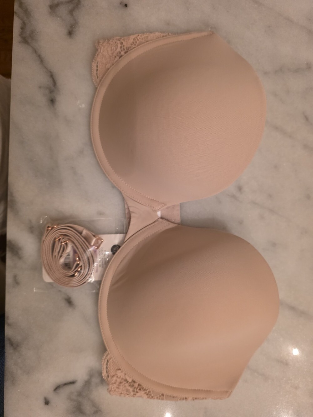 Skarlett Blue Goddess Strapless Bra 34D Cashmere NWT Convertible